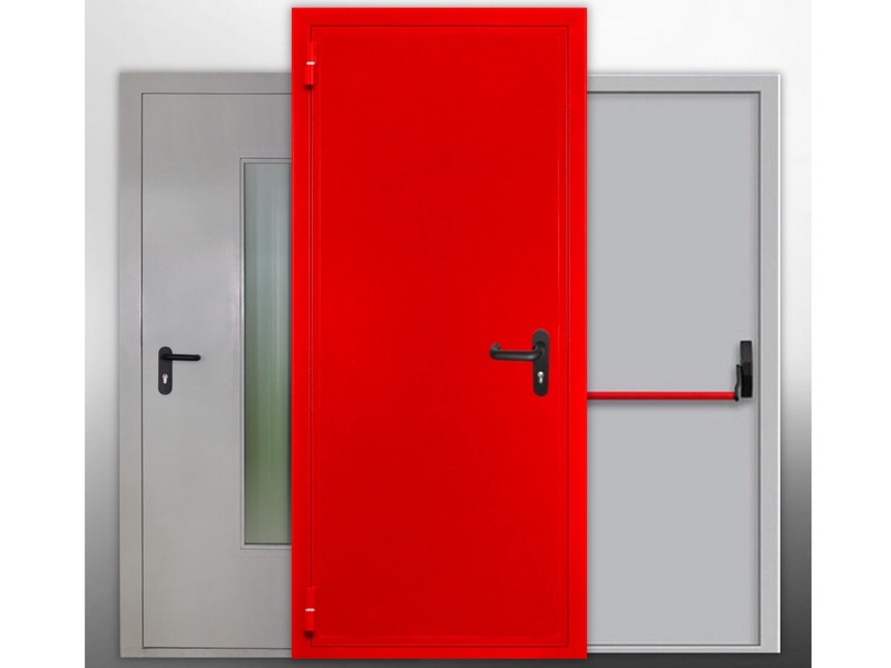 Противопожарные двери EI: типы и классы