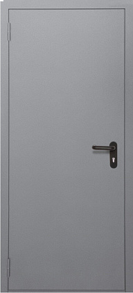 Герметичная дверь огнестойкая левая темно-серого цвета Герметичная дверь огнестойкая левая темно-серого цвета
