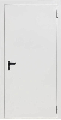 Герметичная дверь огнестойкая серая правая Герметичная дверь огнестойкая серая правая