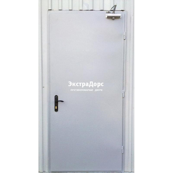 Противопожарная дверь EI 30 3 типа белая металлическая в Подольске  купить