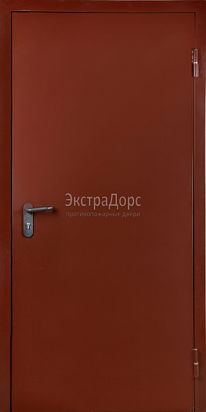 Противопожарная дверь EI 45 дымогазонепроницаемая металлическая однопольная в Подольске  купить