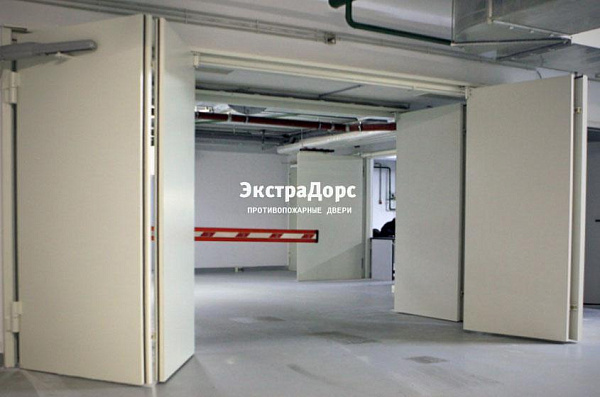 Складывающиеся автоматические противопожарные ворота в Подольске  купить