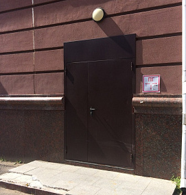 Двупольные противопожарные двери в Подольске  купить