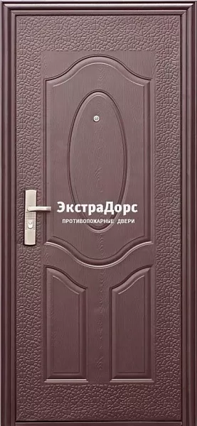 Дверь противопожарная утепленная металлическая глухая EI 30 с ламинатом